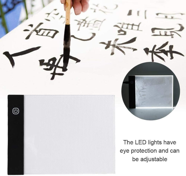 Vbestlife LED Hand Zeichenbrett Ultradünne A6 Kinder USB Painting Tracing Tragbare Lichtbox Tracer F
