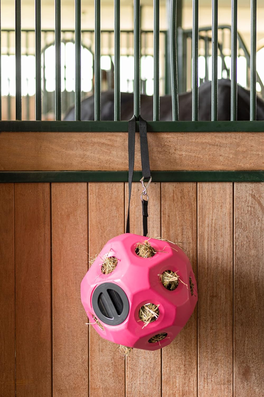 Kerbl Futterspielball pink für Pferde (Pferdespielzeug, Heuball), Nr. 3210388 für Pferde Pink, für P