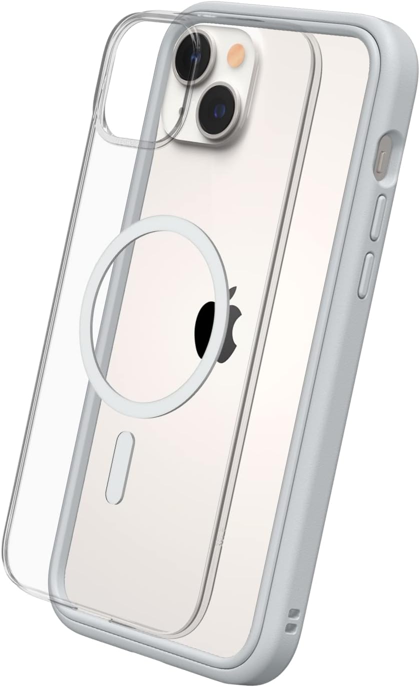 RhinoShield Modulares Case kompatibel mit MagSafe für [iPhone 14 Plus] | Mod NX - Überragender Magne