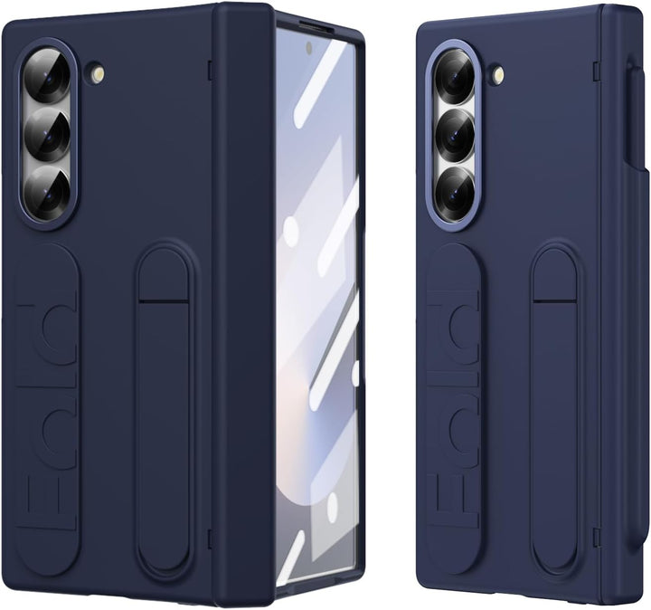 NINKI für Samsung Galaxy Z Fold 5 Hülle mit Stift und Halter Galaxy Z Fold 5 Handyhülle mit Ständer