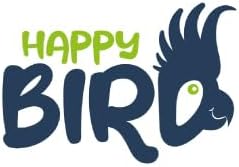 HappyBird | Glocke L aus Edelstahl für alle Sittiche und Papageien - Vogelglöckchen unzerstörbar