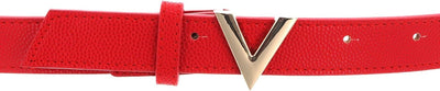VALENTINO Divina Belt W120 Rosso / Oro - kürzbar