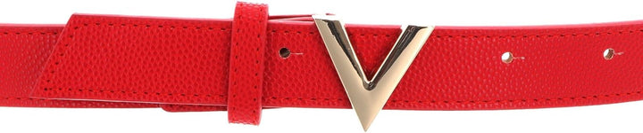 VALENTINO Divina Belt W100 Rosso / Oro - kürzbar