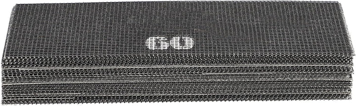 KOTARBAU® 50er Set Schleifgitter für Rigipsschleifer zum Schleifen von Trockenbau 60 60 50, 60 50