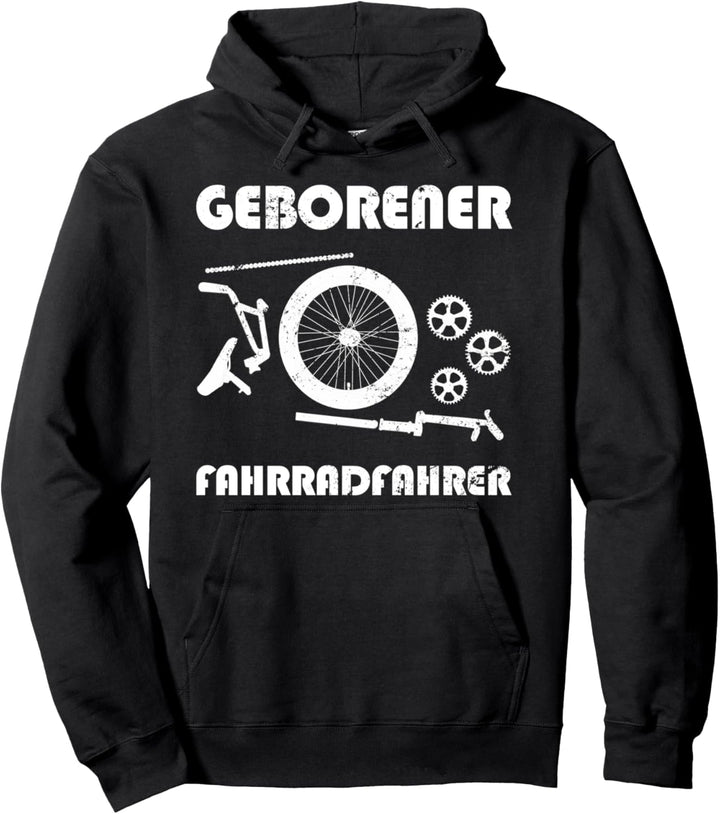 Geborener Fahrradfahrer Radsport Radfahrer Lustiges Fahrrad Pullover Hoodie