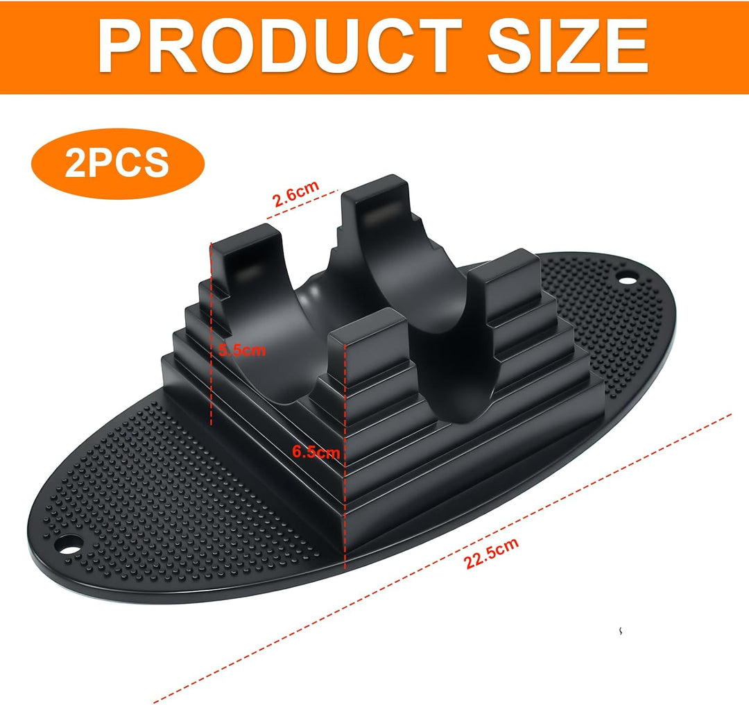 2 Stück Universal Scooter Stand Stabiler Stunt Scooter Ständer für 95-120mm Räder Leicht Tragbar für