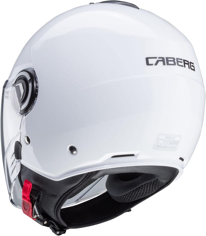 Caberg Riviera V4 X Jethelm (White Metallic,S (55/56))