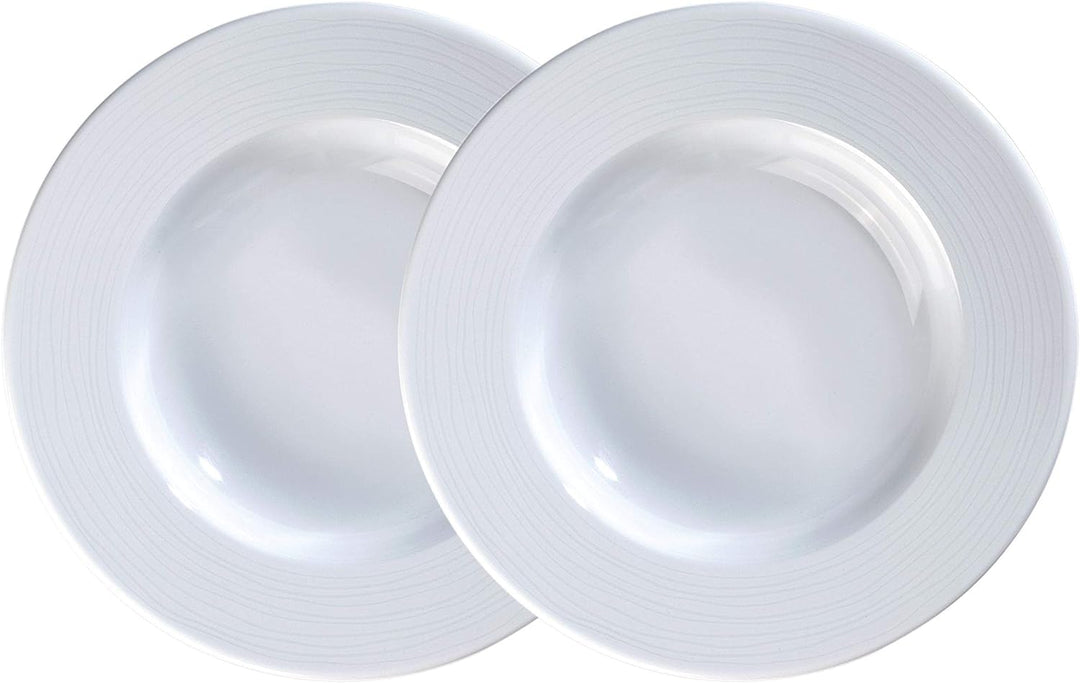 Kahla Nature | 2er-Set, 22,5cm Porzellan-Suppenteller | Deutsche Qualität 22.5 centimeters, 22.5 cen