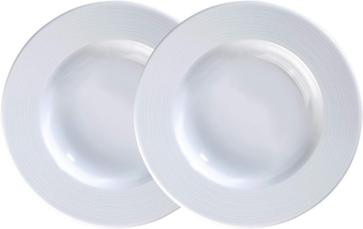Kahla Nature | 2er-Set, 22,5cm Porzellan-Suppenteller | Deutsche Qualität 22.5 centimeters, 22.5 cen