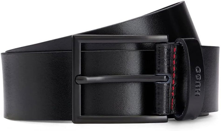 HUGO Herren Belt, Black1
