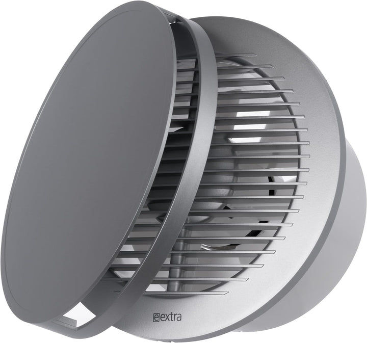 Ø 150mm Silber Badlüfter - Ventilator mit Kugellager - Lüfter für Effiziente Belüftung im Bad Kuche