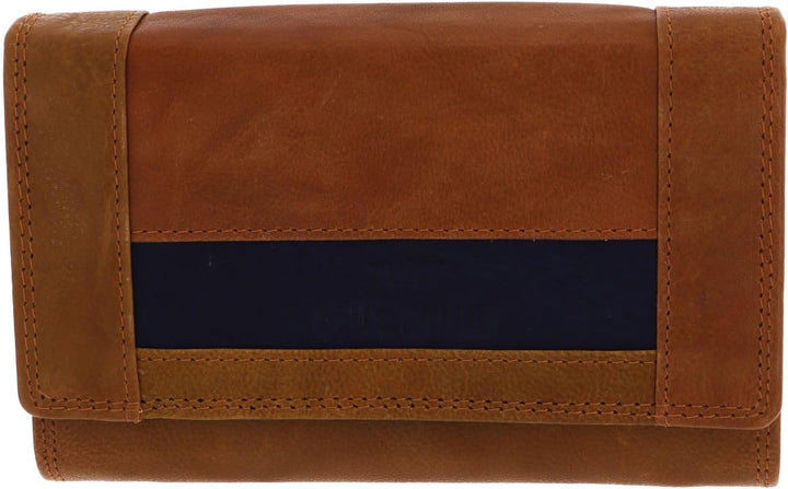 MUSTANG Bozen Wallet with Flap Cognac