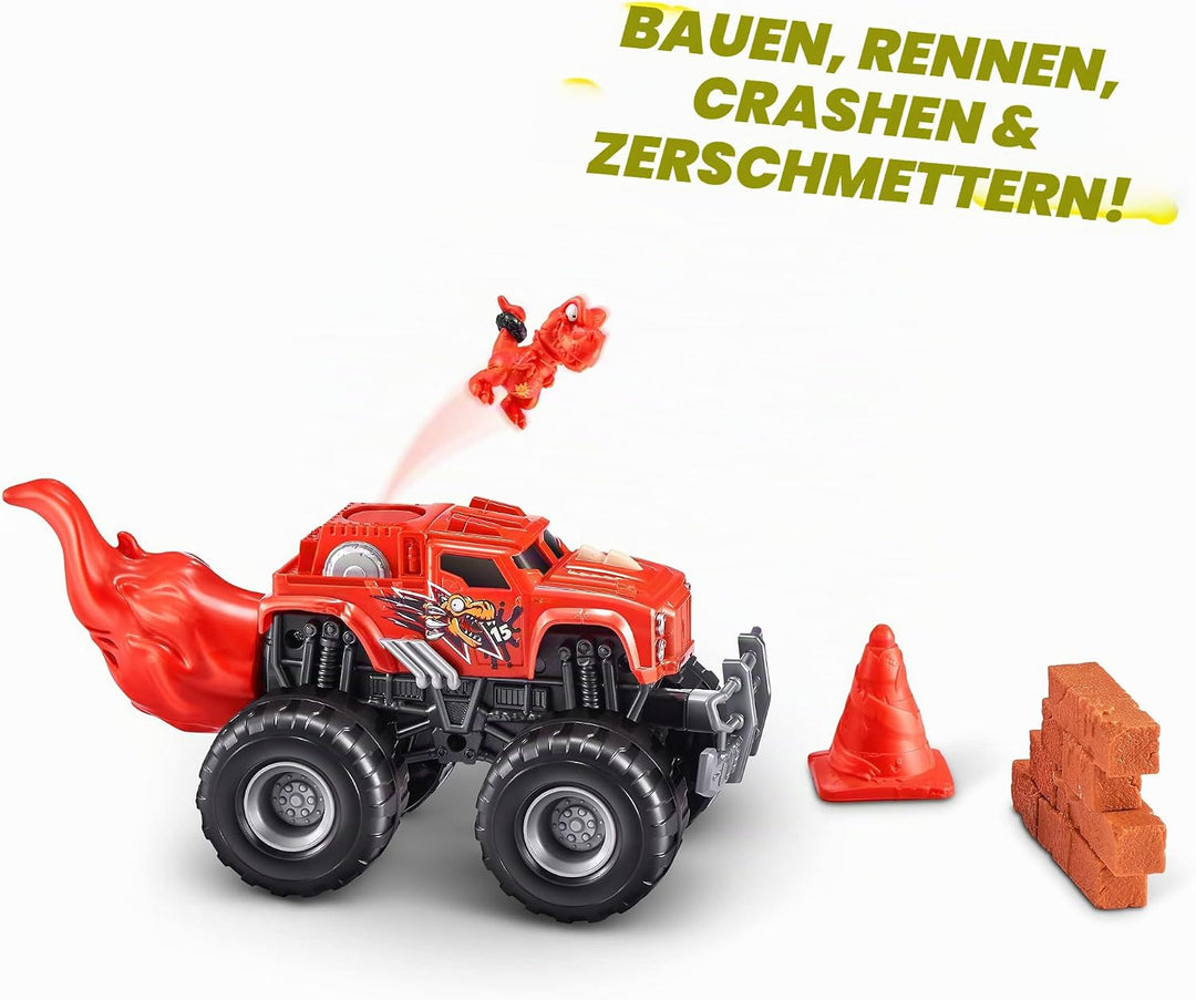 Smashers Monster Truck Surprise, Dino Drifter, von ZURU Monster Truck, Überraschung (Dino Drifter),