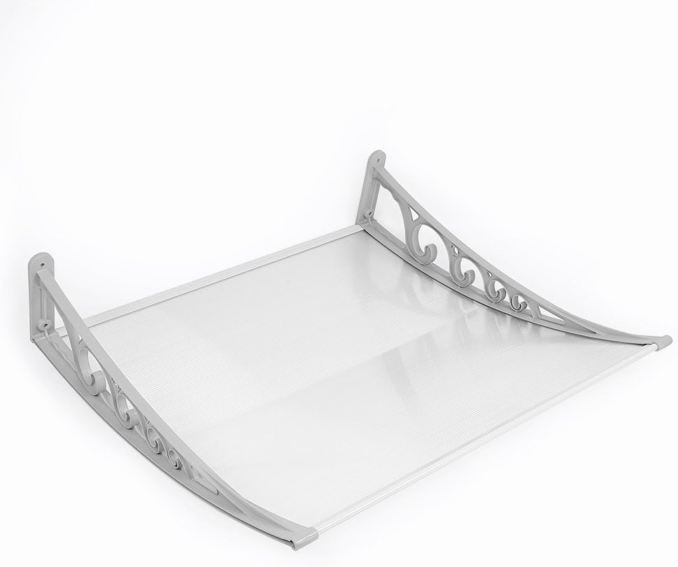 Vordach Haustür, Kunststoff, Aluminium, Pultbogenvordach, Überdachung, Transparent, Fenster Markisen