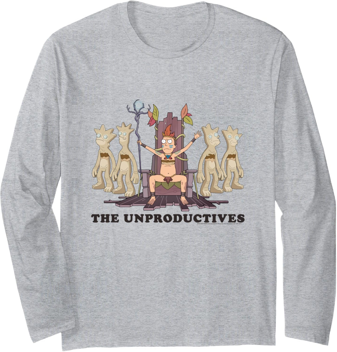 Rick and Morty The Unproductives Langarmshirt