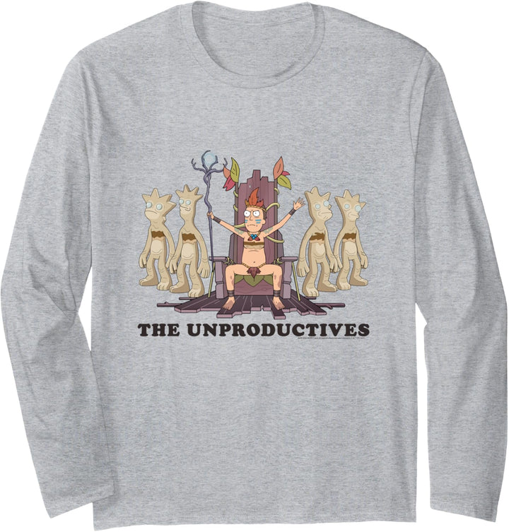 Rick and Morty The Unproductives Langarmshirt