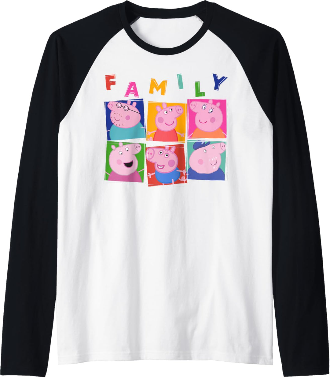 Peppa Pig Family Box Up Raglan