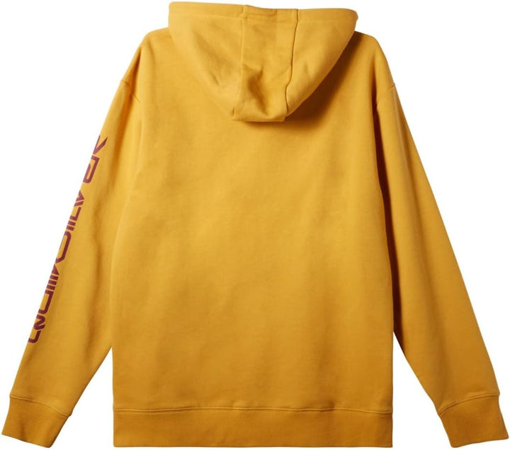 Quiksilver Herren Omni Logo Hood Sweatshirt (1er Pack) XS Mustard, XS Mustard