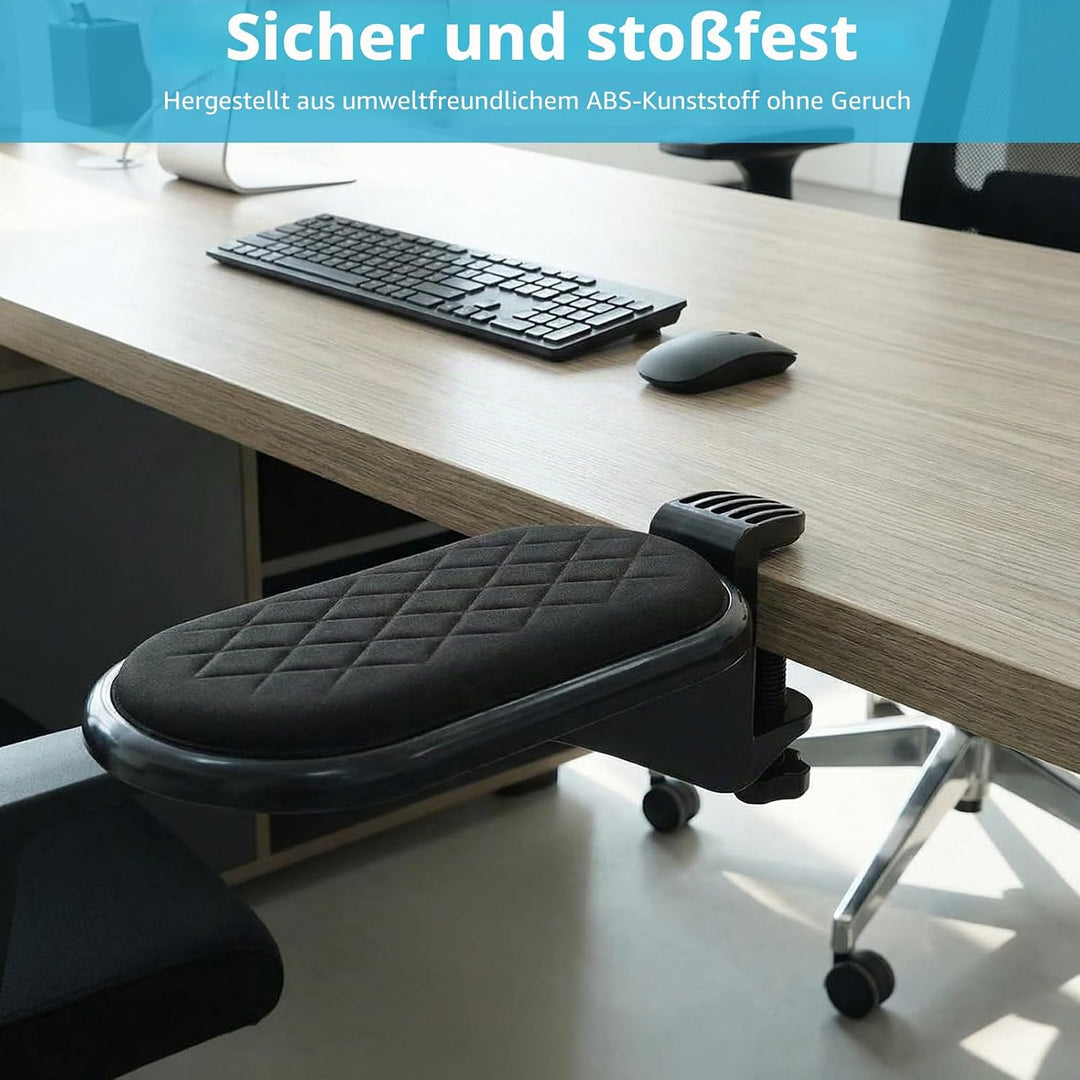 Armauflage Schreibtisch, Armlehnen Polster Verstellbare Computer-Armstütze Schreibtisch Verlängerung