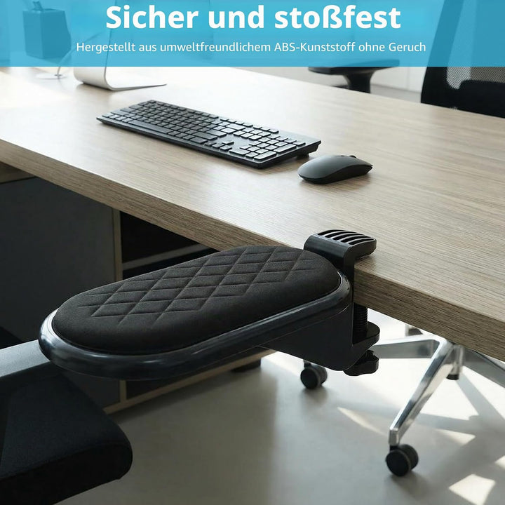 Armauflage Schreibtisch, Armlehnen Polster Verstellbare Computer-Armstütze Schreibtisch Verlängerung