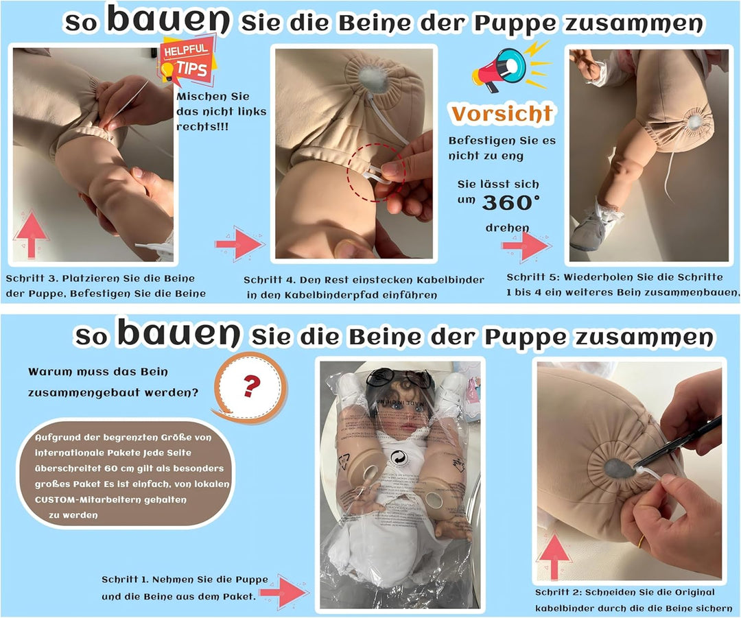 Zero pam Grosse Grösse Reborn Baby Mädchen-65CM Reborn Puppen Lebensecht, Babypuppe Wie Echtes, Sili