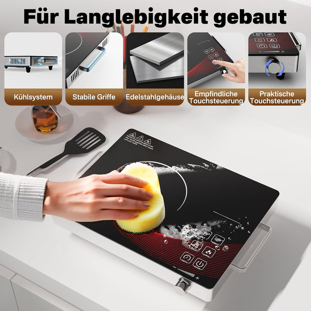 230 V Einzelne Einbauplatte für die Theke
