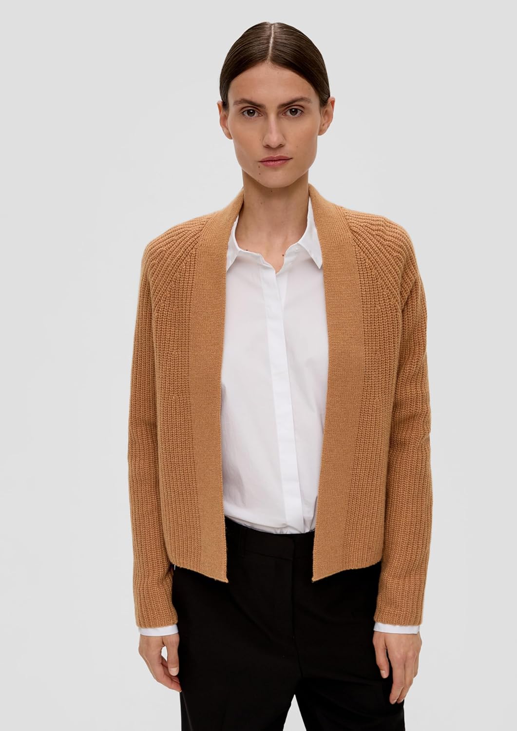 s.Oliver Kurzer Cardigan aus Wollmix 36 1803, 36 1803