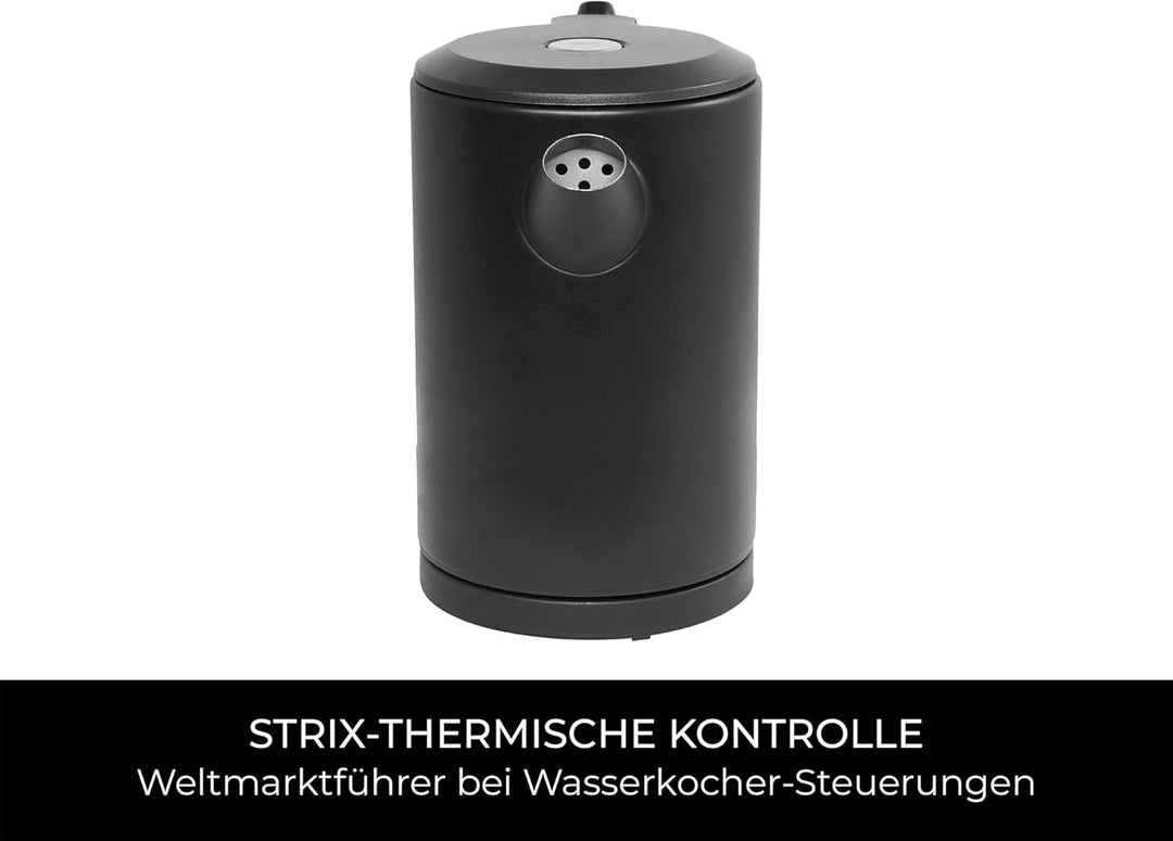 Corby Canterbury 1L Kettle in Black - EU Plug
