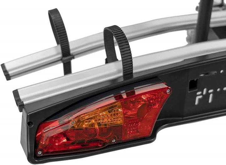 MENABO', E-Bike Fahrradträger für Anhängerkupplung, für 2 Fahrräder.