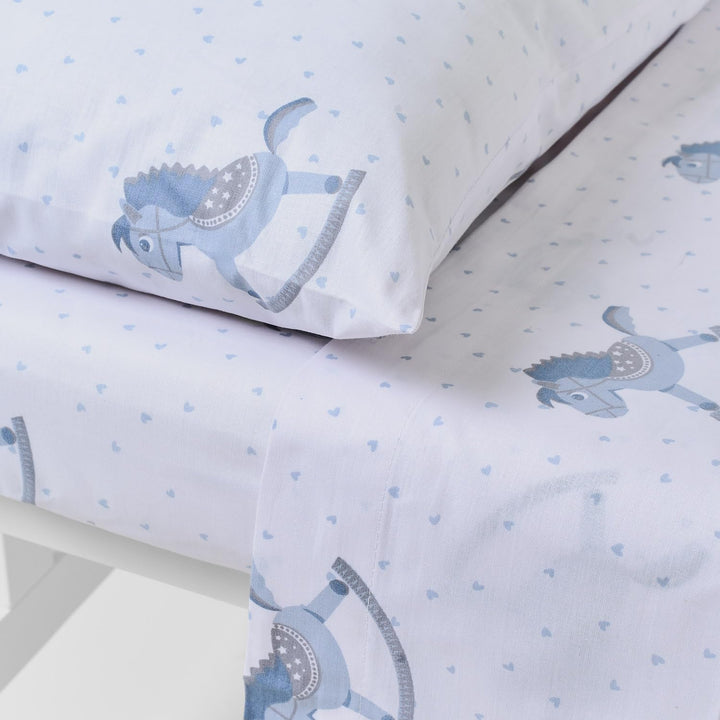 TRAMAS+ Kinderbettwäsche 60x120 cm aus 100% Baumwolle Superweiche & Farbenfrohe | Babybettwäsche - (