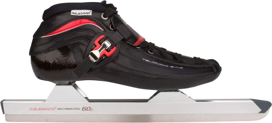 Schreuders Sport, Unisex-Erwachsene Nijdam Pro-line, wärmeformbarer Carbon-Speed-Skate, Leder, Schwa