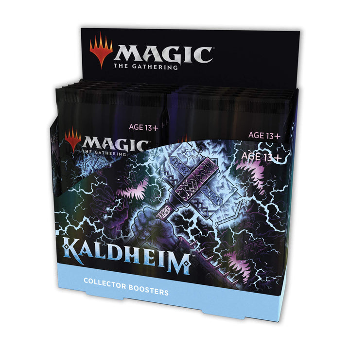 Magic The Gathering - Kaldheim Collector Booster Display mit 12 Packungen