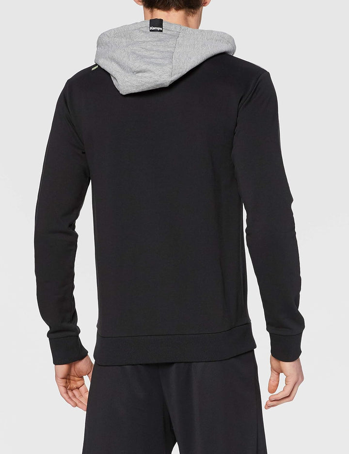 Kempa Herren Core 2.0 T-Shirt XXL Schwarz/Dark Grau Melange, XXL Schwarz/Dark Grau Melange