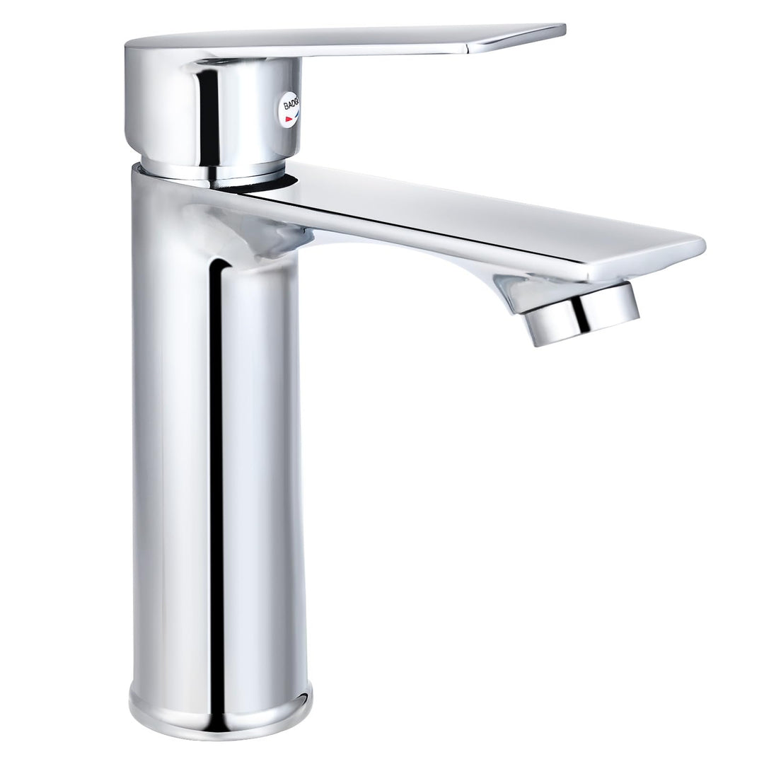 Cieex Wasserhahn Bad Wasserhahn Waschbecken Wasserhahn mit Anschlussschläuchen Waschbecken Chrom Was