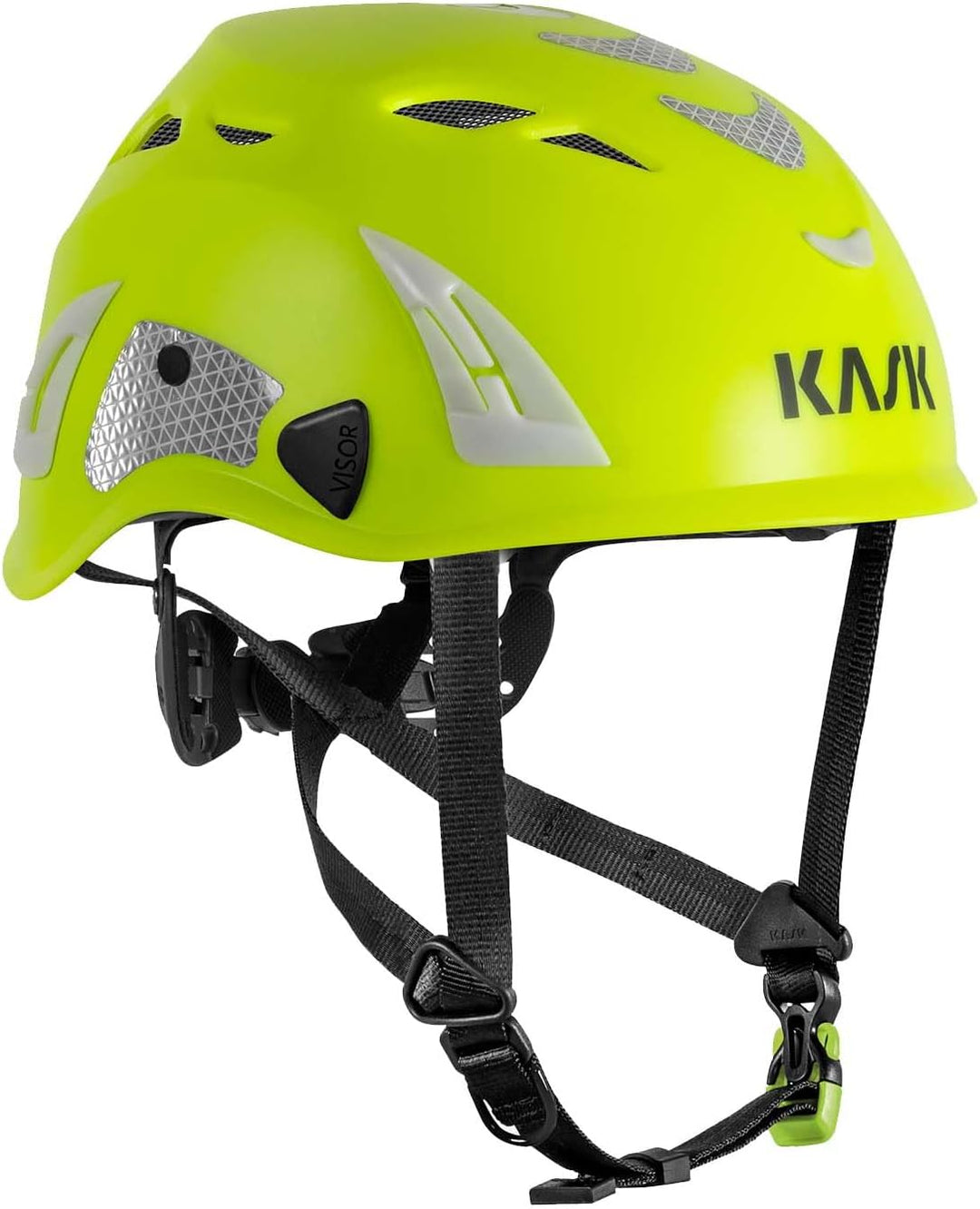 KASK Schutzhelm Superplasma PL HiViz 2.0 Arbeitsschutzhelm, Bergsteigerhelm, Industriekletterhelm -