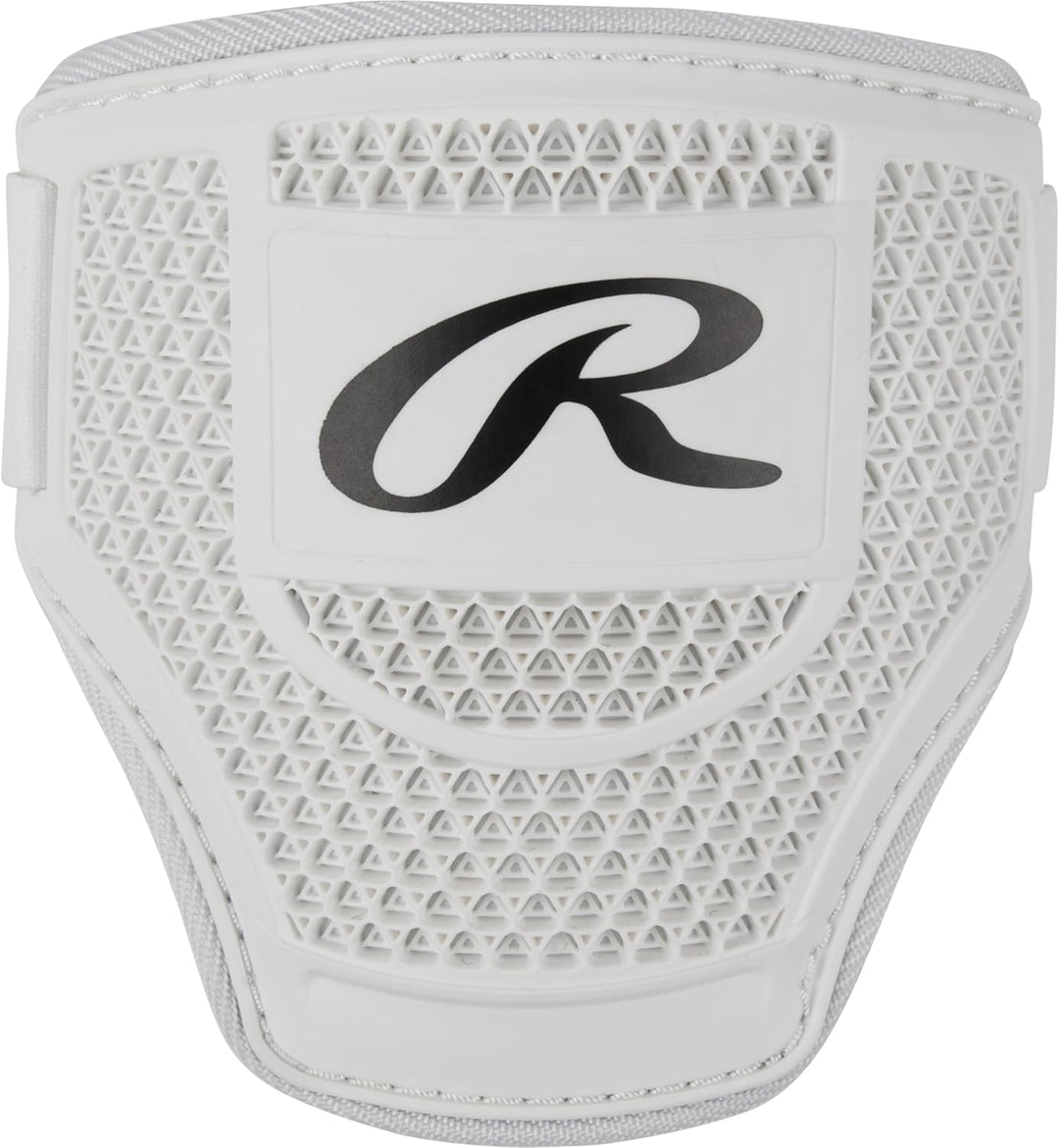 Rawlings Verlängerter Ellbogenschutz für Baseball/Softball, Grösse L (Einheitsgrösse) S Weiss/opulen