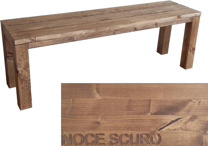 TOTAL WOOD 2012 Gartenbank Sitzbank Holzbank parkbank terrassenmobel für Innen und Aussen geeignet N