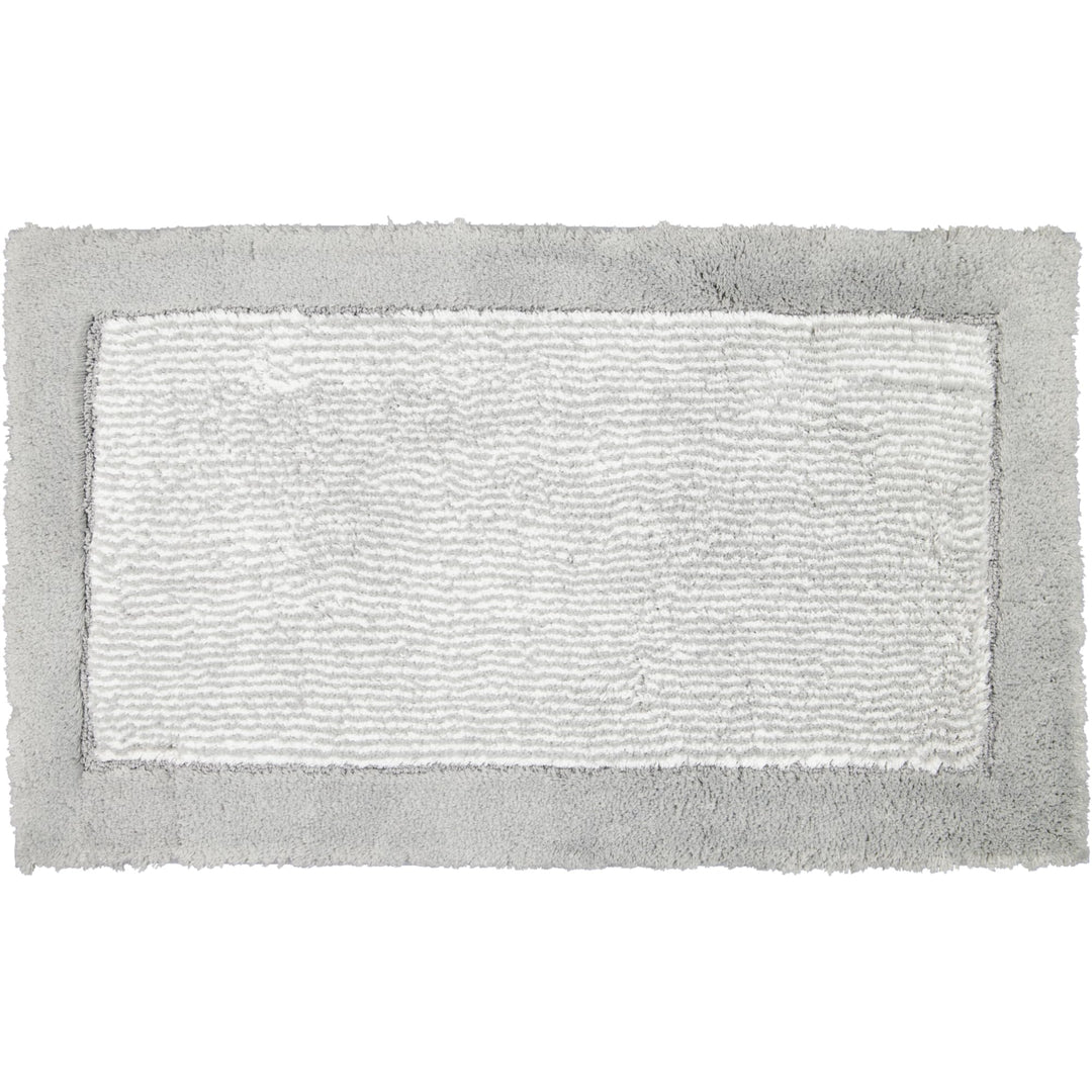Cawö Home Badteppiche Luxury Home Two-Tone 590 Platin - 76 70x120 cm, 70x120 cm