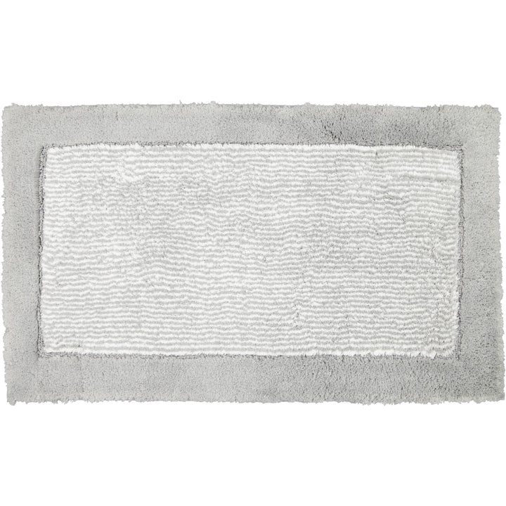 Cawö Home Badteppiche Luxury Home Two-Tone 590 Platin - 76 70x120 cm, 70x120 cm