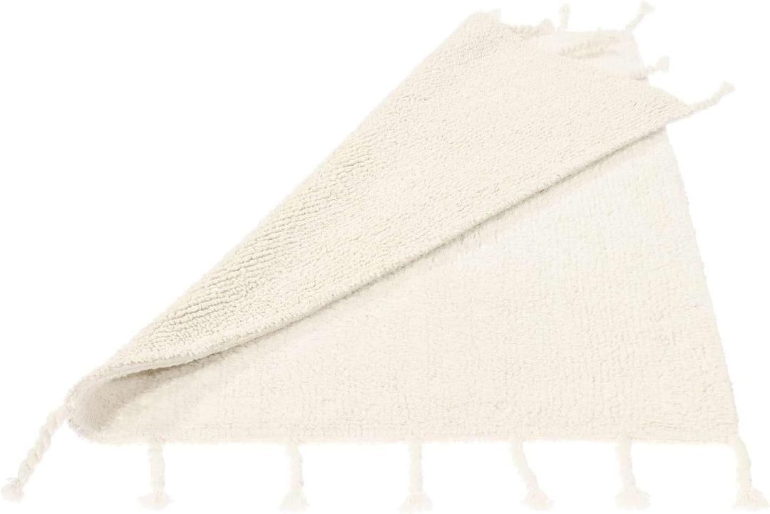 RugVista Badematte Zale, 90 x 60 cm, Rechteckig, Kurzflor, Drehbar, Moderner Badteppich, Maschinenwa