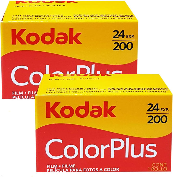 2X 1A PHOTO PORST Kodak Color Plus Kleinbildfilm 200 ISO, je 24 Aufnahmen