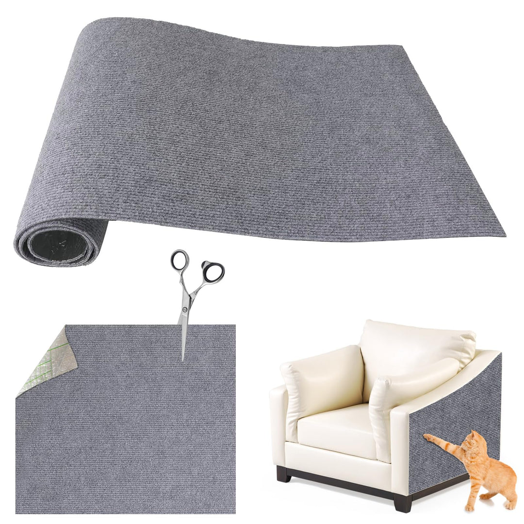200 * 40CM Kratzmatte Selbstklebend, Selbstklebend Kratzmatte Katze, Kratzschutz Sofa Katze, DIY Kra