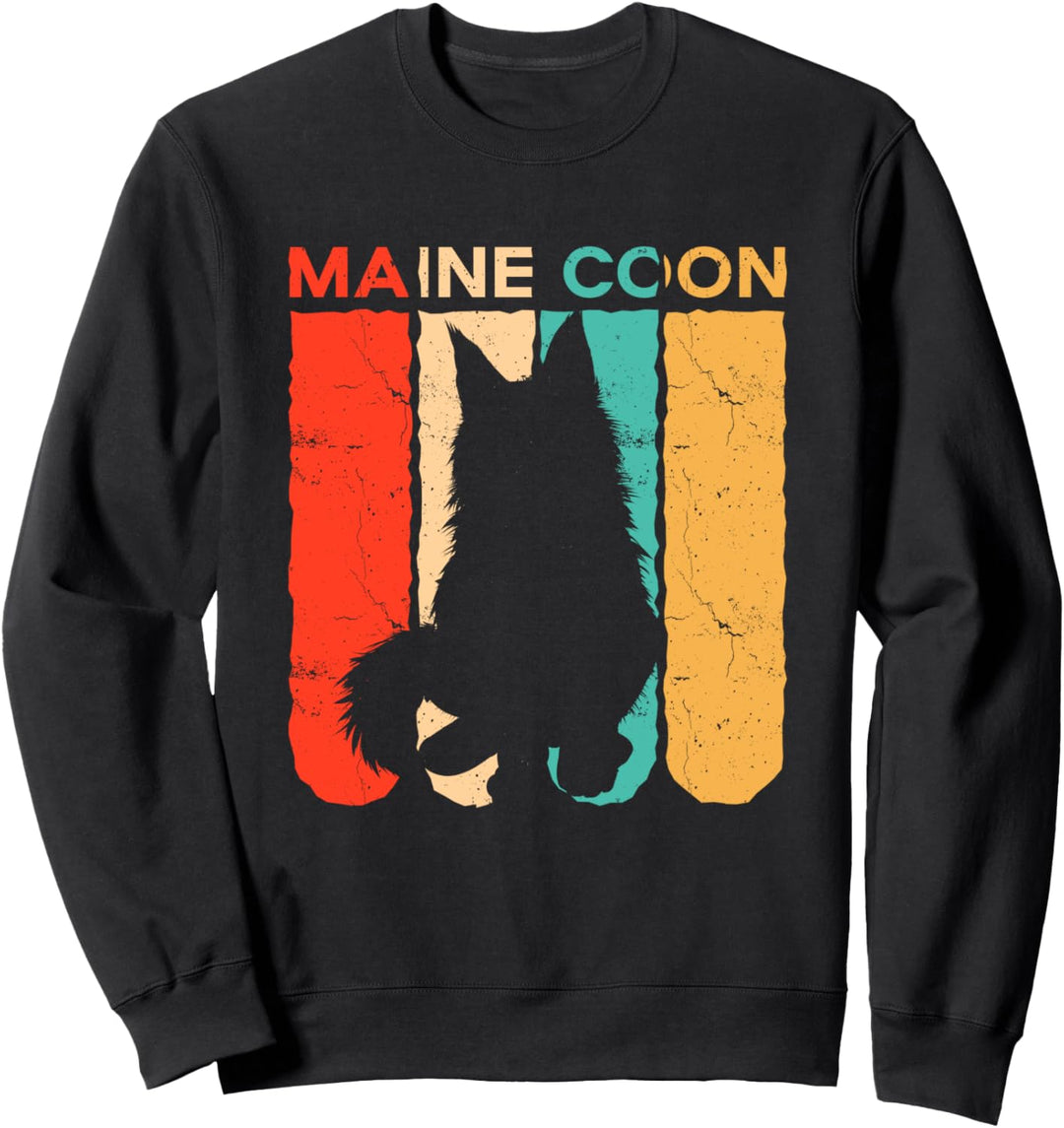 Maine Coon Maine Coon Katzenbesitzer Maine Coon Sweatshirt