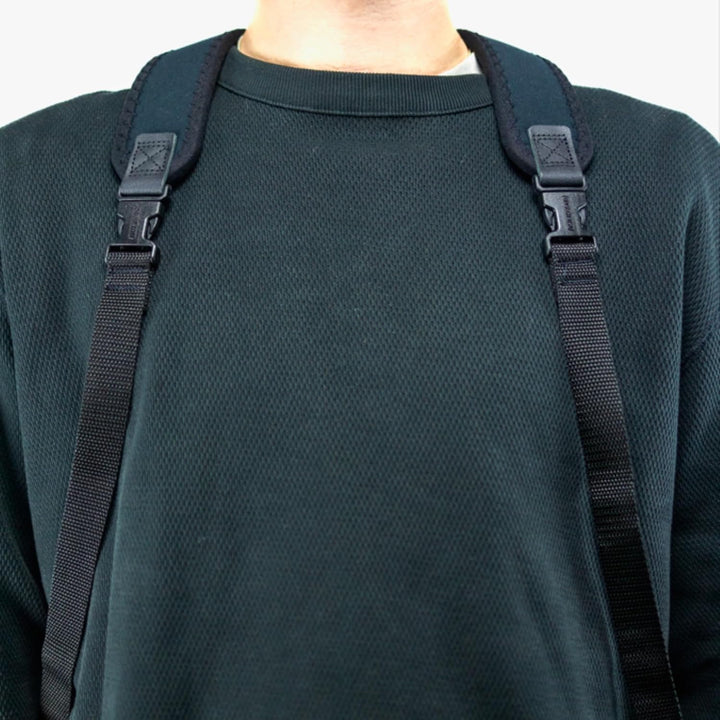 OP/TECH Double Sling Kamera-Geschirr (Halterung für 2 Kameras, Neopren) Schwarz Einzeln, Einzeln