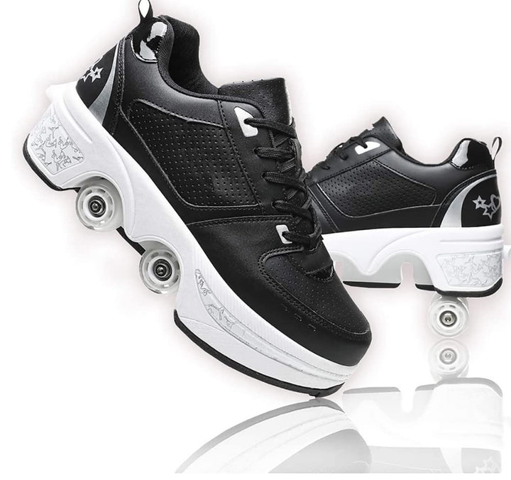 Schuhe mit Rollen, Rollschuhe Skateboard Schuhe Kinderschuhe Mit Rollen Skate Shoes Rollen Schuhe Sp