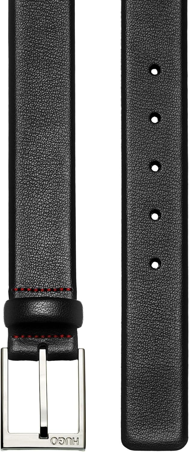 HUGO Gürtel Herren 80 Schwarz001, 80 Schwarz001