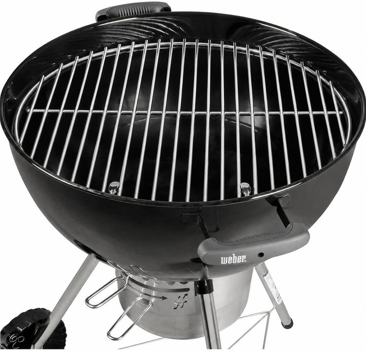 Edelstahl Grillrost rund 45 cm für 47 cm Kugelgrills - Kompatibel mit Weber Original Kettle 47 cm, W