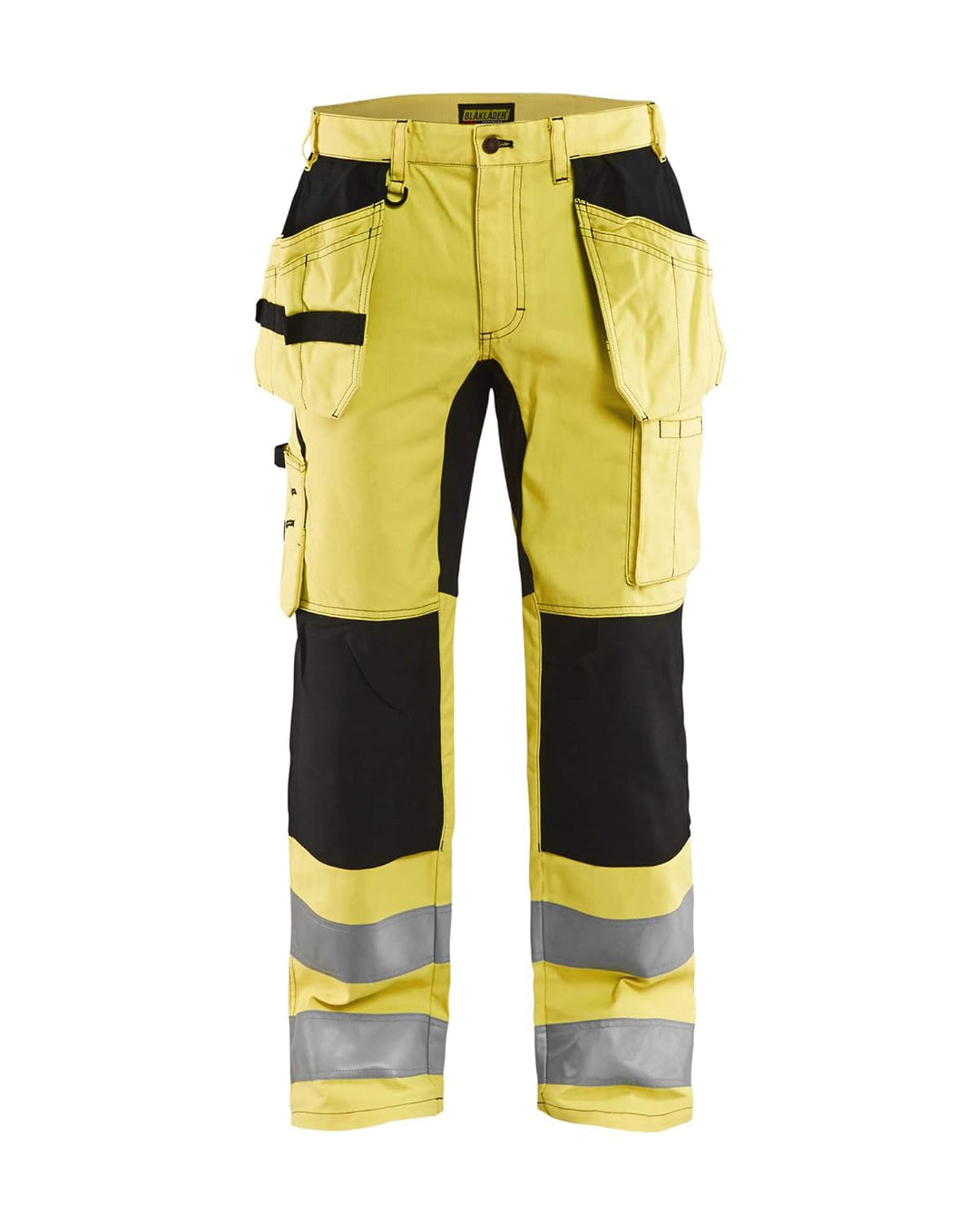 Blaklader 15521811 Hochsichtige Hose mit Stretch, gelb/ schwarz, grootte C154 C154 Yellow / Black, C