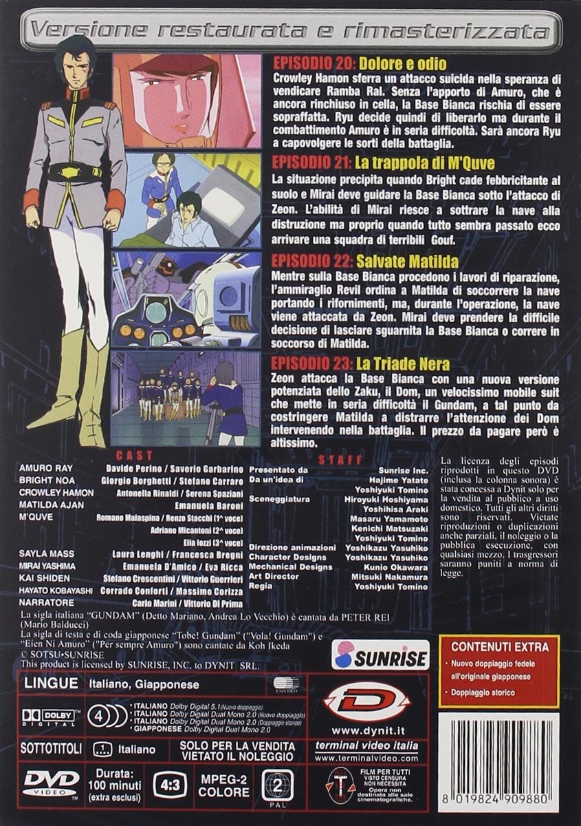 Mobile Suit Gundam [6 DVDs] [IT Import], DVD