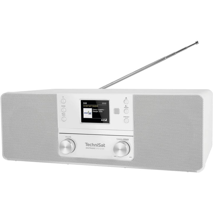 TechniSat DIGITRADIO 370 CD BT - Stereo Digitalradio (DAB+, UKW, CD-Player, Bluetooth, Farbdisplay,